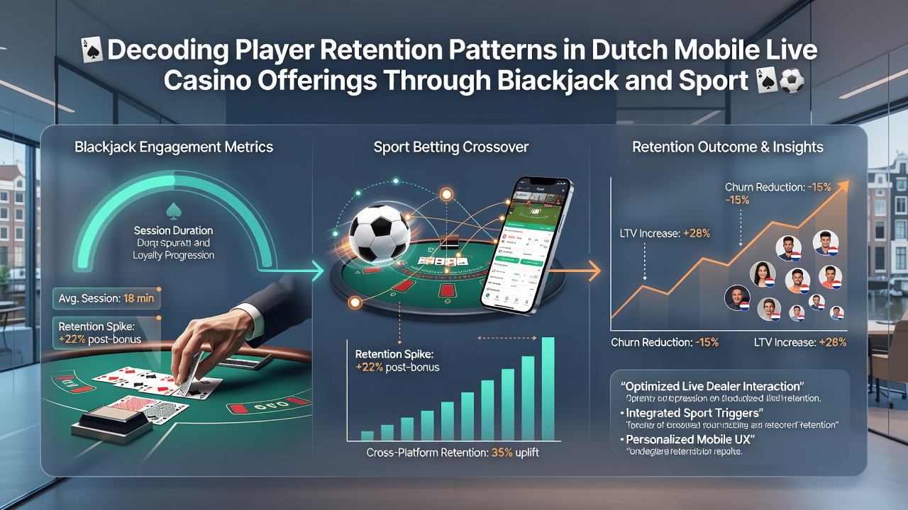 Crossovers tussen blackjack en sportweddenschappen die spelerretentie stimuleren in mobiele omgevingen